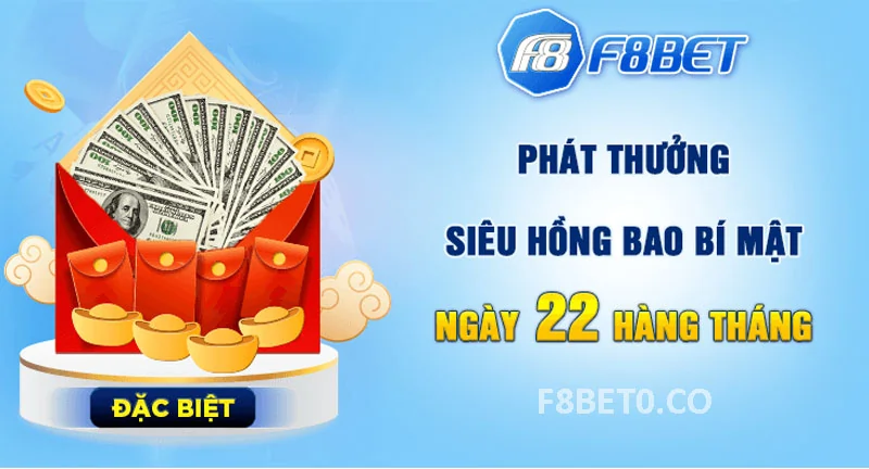 siêu hồng bao bí mật f8bet